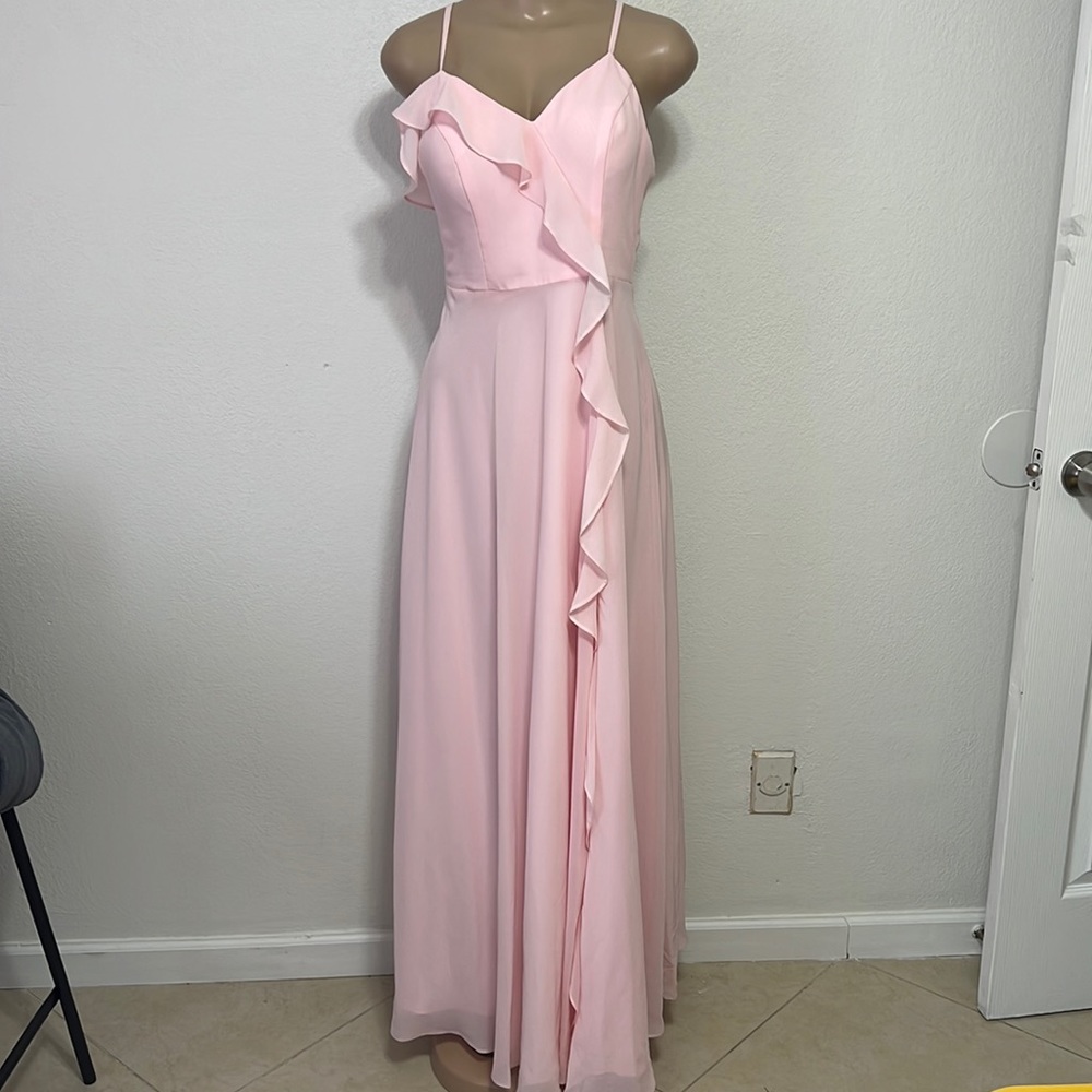 JJ’s House Petal Pink Bridesmaid Dress
